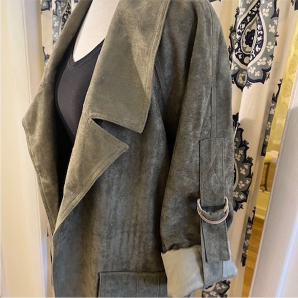 Ivy Jane Faux Suede Jacket sz XL - Picture 15 of 15